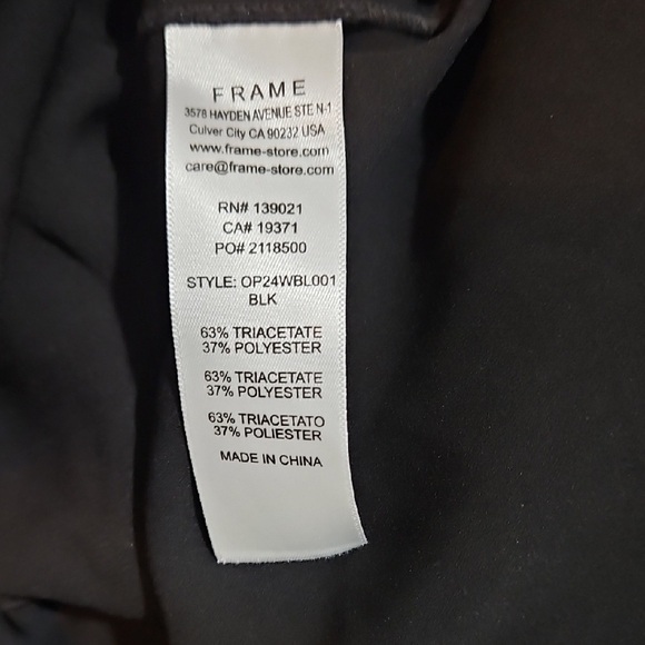 FRAME Flutter Sleeve Top - Picture 11 of 12